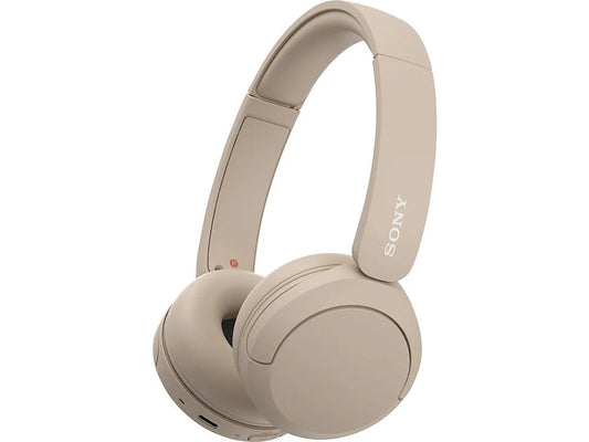 SONY WH-CH520, On-ear Kopfhörer Bluetooth Beige