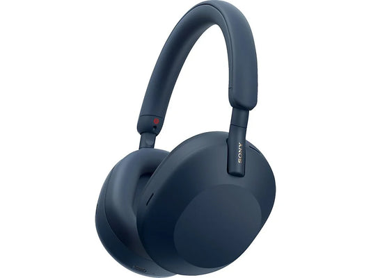 SONY WH-1000XM5, Noise Cancelling, Over-ear Kopfhörer Bluetooth Midnight Blue