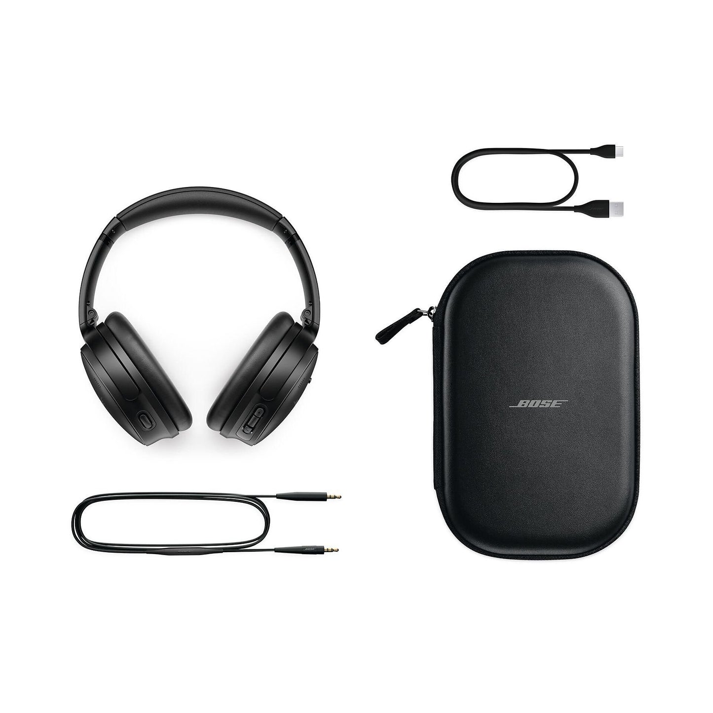 BOSE QuietComfort Headphones, Noise-Cancelling, Over-ear Kopfhörer Bluetooth Schwarz