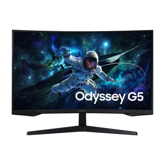 SAMSUNG Odyssey G55C S32CG554EU 32 Zoll WQHD Gaming Monitor (1 ms Reaktionszeit, 165 Hz)
