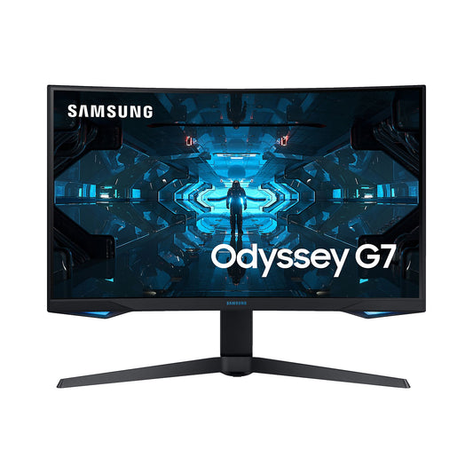 SAMSUNG Odyssey G7 (C27G74TQSR) 27 Zoll WQHD Gaming Monitor (1 ms Reaktionszeit, 240 Hz)