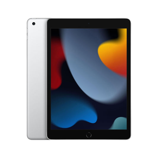 APPLE iPad Wi-Fi + Cellular (9. Generation 2021), Tablet, 256 GB, 10,2 Zoll, Silber