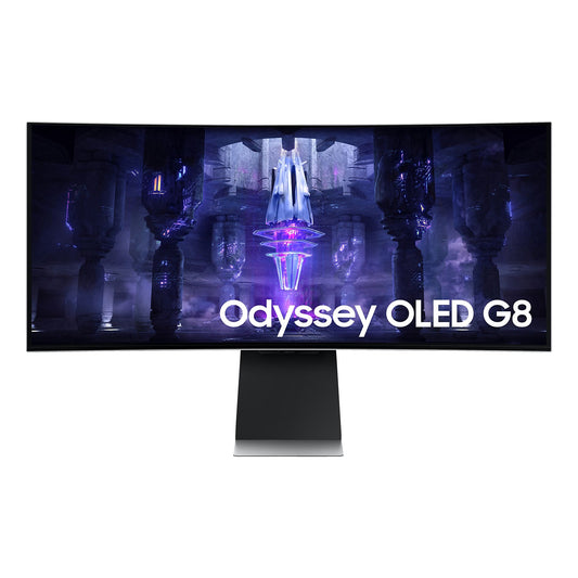 SAMSUNG Odyssey G8 (S34BG850SU) 34 Zoll UWQHD Gaming Monitor (0,03 ms Reaktionszeit, 175 Hz)