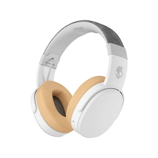 SKULLCANDY S6CRW-K590, Over-ear Kopfhörer Bluetooth Weiß/Grau