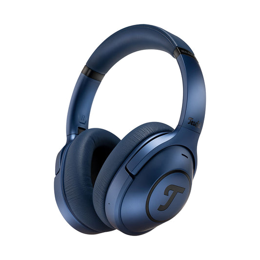 TEUFEL REAL BLUE, Over-ear Kopfhörer Bluetooth Steel Blue
