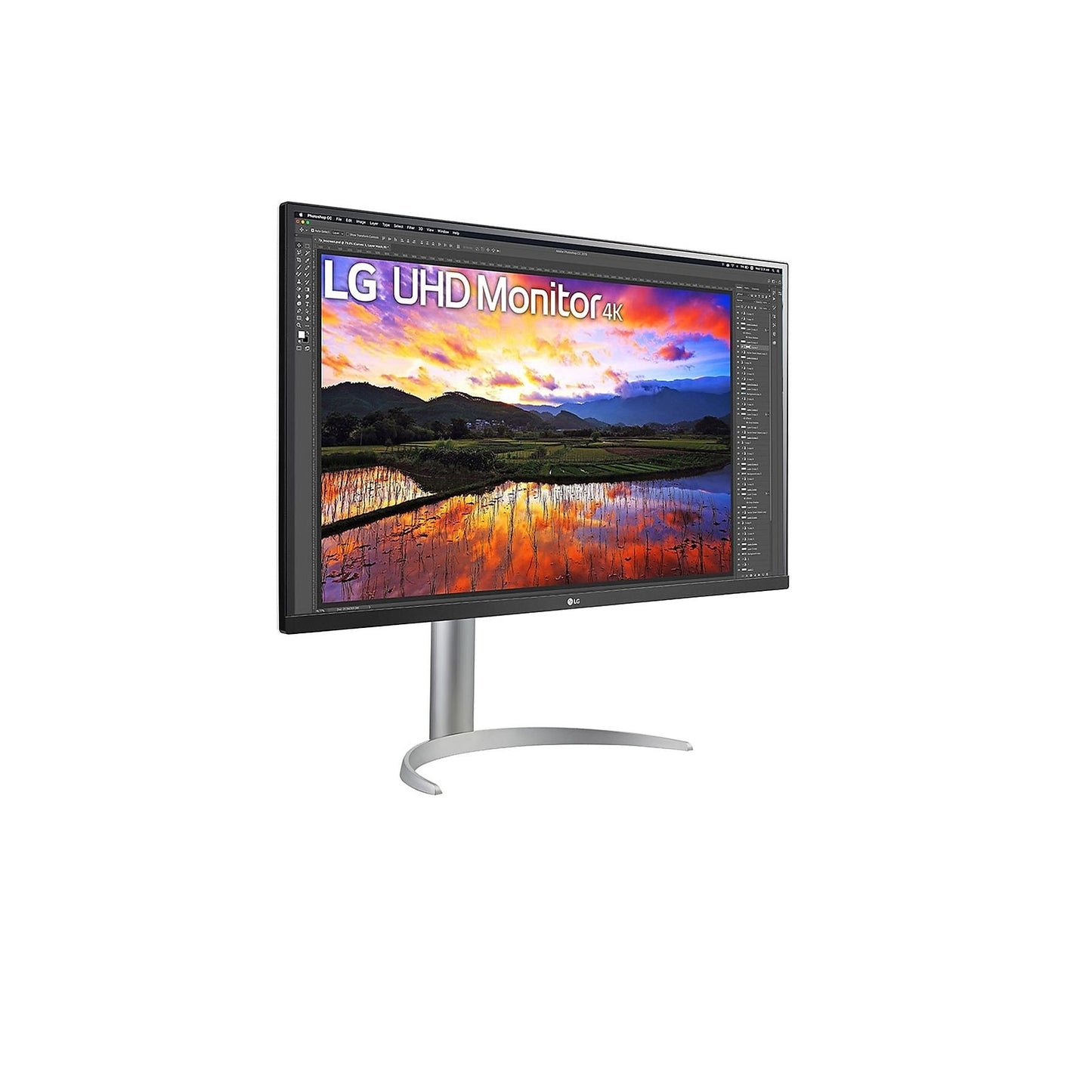 LG 32UP55NP-W 32 Zoll UHD 4K Monitor (4 ms Reaktionszeit , 60Hz , 60 Hz nativ)
