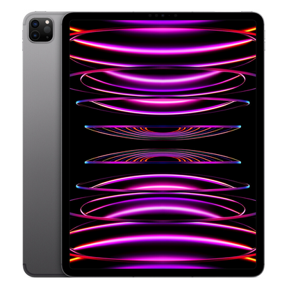 APPLE iPad Pro 12.9 6 Generation Wi-Fi (2022), Tablet, 128 GB, 12,9 Zoll, Space Grau
