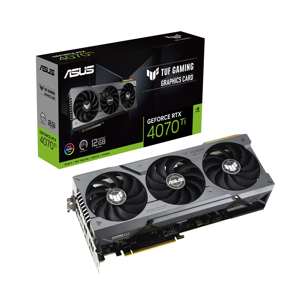 ASUS TUF Gaming GeForce RTX 4070 Ti 12GB (NVIDIA, Grafikkarte)