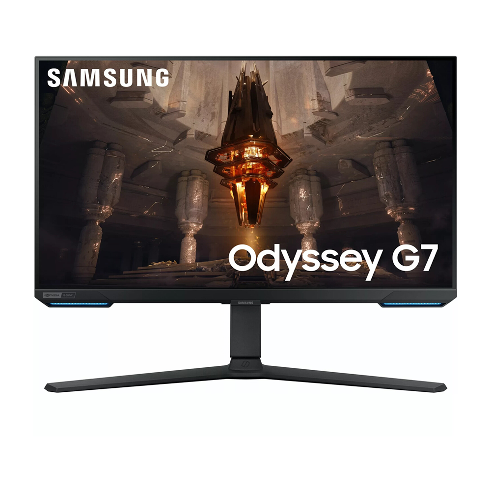 SAMSUNG Odyssey G70B (S28BG700EP) 28 Zoll UHD 4K Smart Gaming Monitor (1 ms Reaktionszeit, 144 Hz)