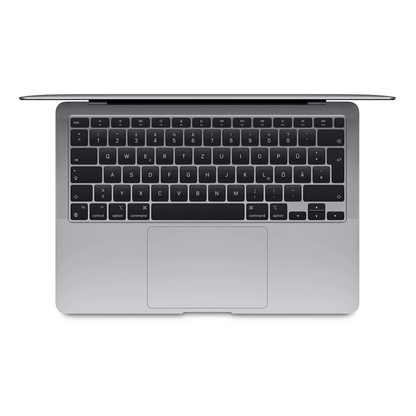 APPLE MacBook Air (2020), Notebook mit 13,3 Zoll Display, Apple M1 Prozessor, 8 GB RAM, 256 GB SSD, Space Grau