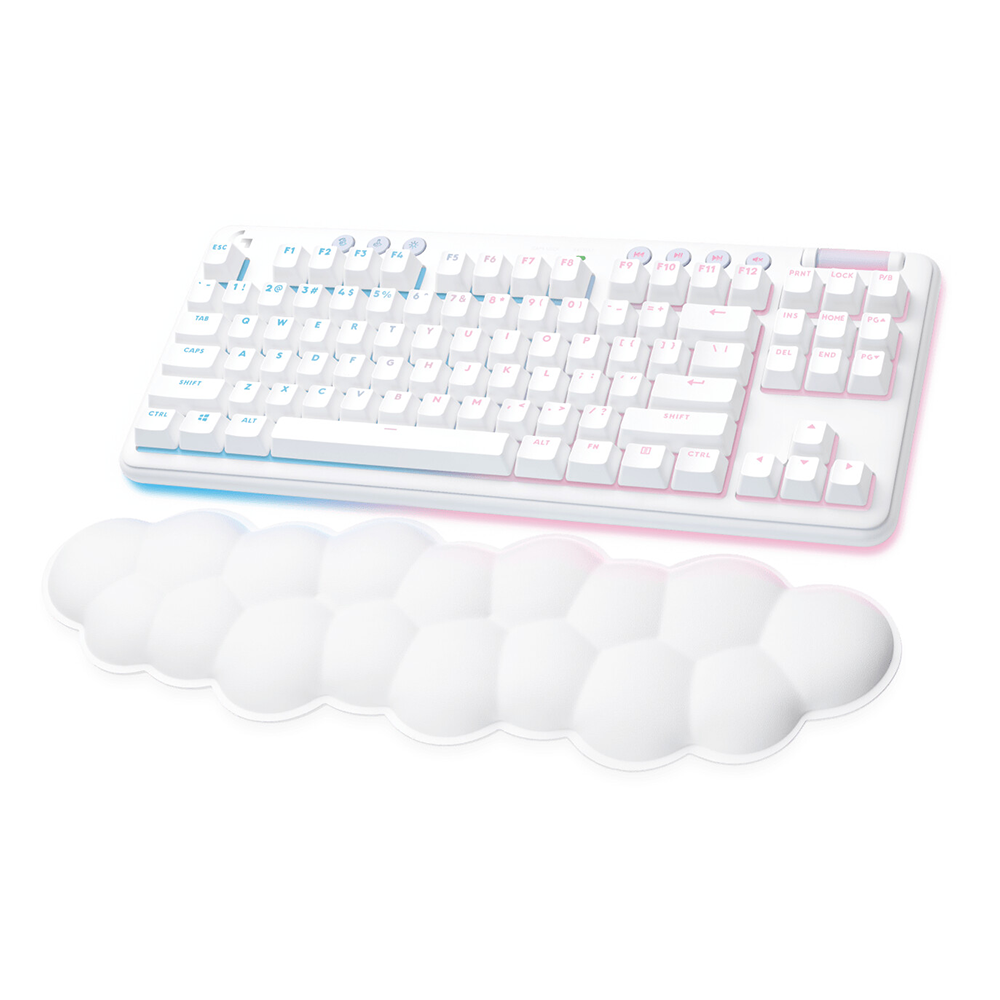 LOGITECH G715, Gaming-Tastatur, kabellos, White Mist