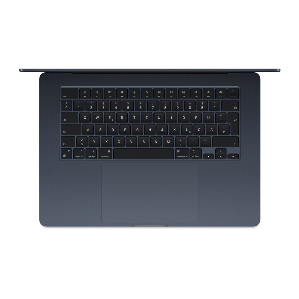 APPLE MacBook Air (2023), MQKW3D/A, Notebook mit 15.3 Zoll Display, Apple M2 Prozessor, 8 GB RAM, 256 GB SSD, M2 10-Core GPU, Mitternacht
