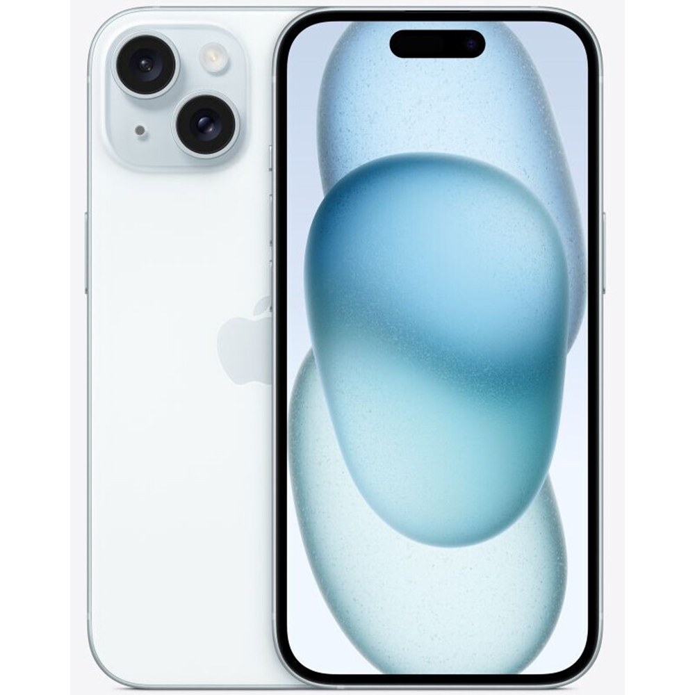APPLE iPhone 15 5G 128 GB Blau Dual SIM