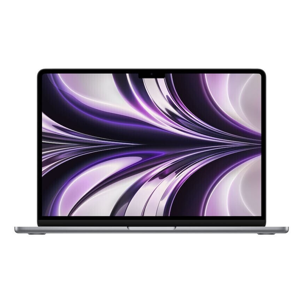 APPLE MacBook Air (2022), MLXW3D/A, Notebook mit 13,6 Zoll Display, Apple M2 Prozessor, 8 GB RAM, 256 GB SSD, Space Grau
