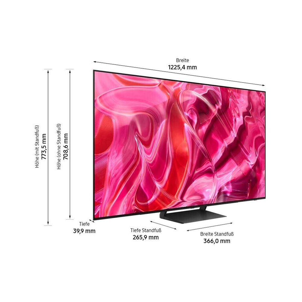 SAMSUNG GQ55S90CAT OLED TV (Flat, 55 Zoll / 138 cm, OLED 4K, SMART TV, Tizen)
