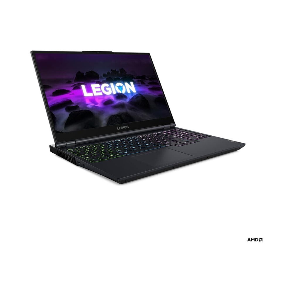 LENOVO Legion 5, Gaming-Notebook mit 15,6 Zoll Display, AMD Ryzen™ 7 Prozessor, 16 GB RAM, 512 GB SSD, AMD Radeon™ RX 6600M, Phantom Blue (Oberseite), Shadow Black (Unterseite)