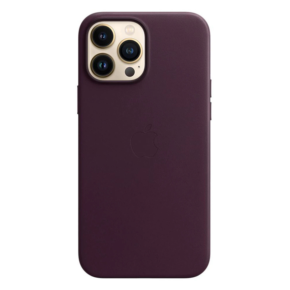 APPLE Leder Case mit MagSafe, Backcover, Apple, iPhone 13 Pro Max