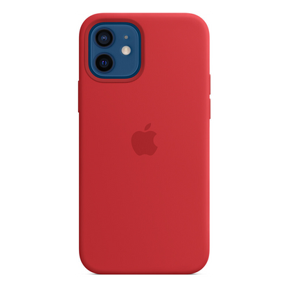 APPLE Silikon Case mit MagSafe, Backcover, Apple, iPhone 12 | Iphone 12 Pro