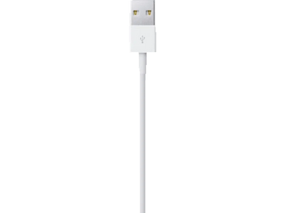 APPLE ME291ZM/A, Lightning Connector auf USB Kabel, 2 m, Weiß