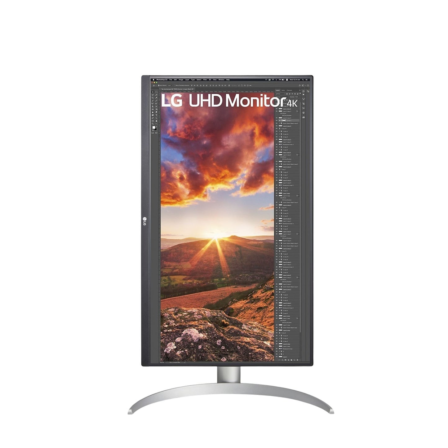 LG 27UP85NP-W.BEU 27 Zoll UHD 4K Monitor (5 ms Reaktionszeit , 60 Hz , 60 Hz nativ)