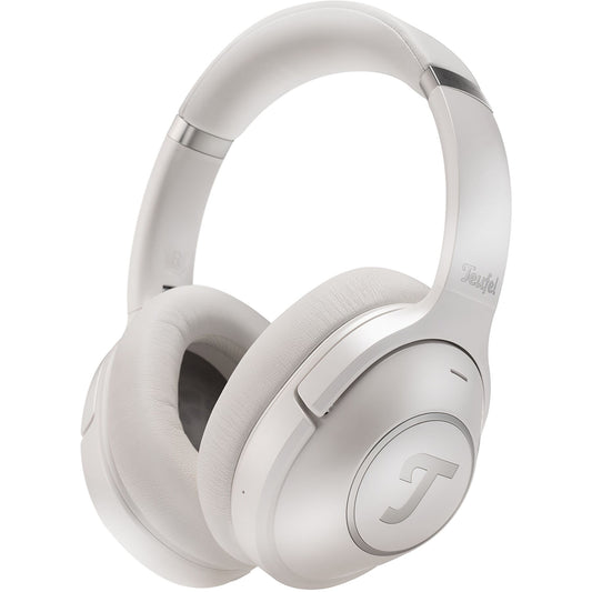 TEUFEL REAL BLUE NC, Over-ear Kopfhörer Bluetooth Pearl White